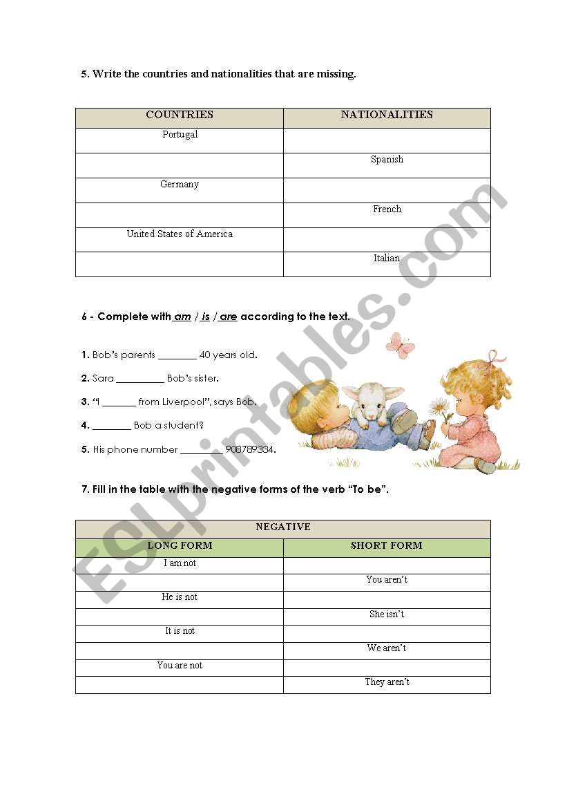 Diagnostic test - 6th grade (2/2)