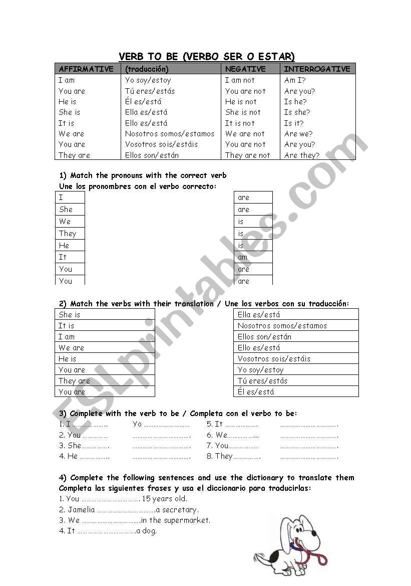 VERB TO BE_SIMPLE PRESENT _4PAGES