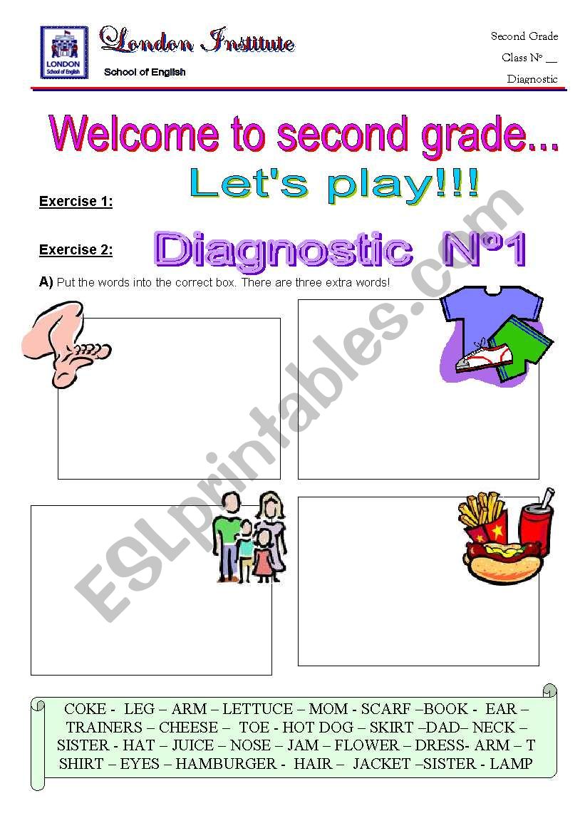 diagnostic 1 worksheet