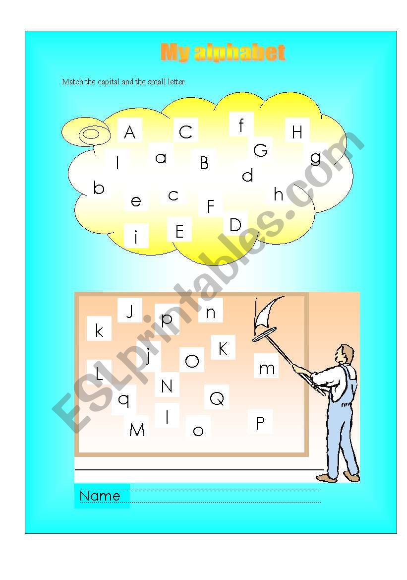 Alphabet worksheet