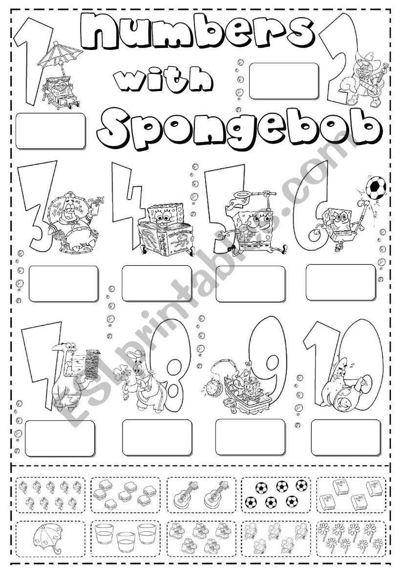 numbers 1-10 worksheet