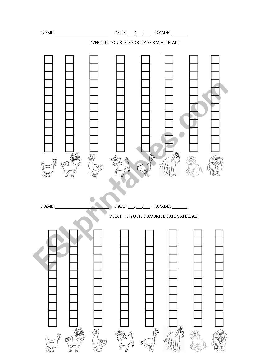 Farm Animals worksheet