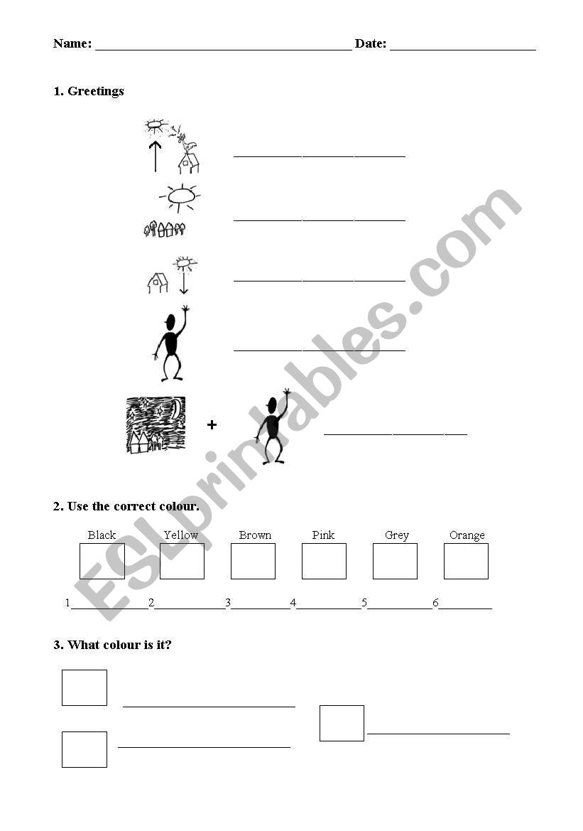 Test worksheet