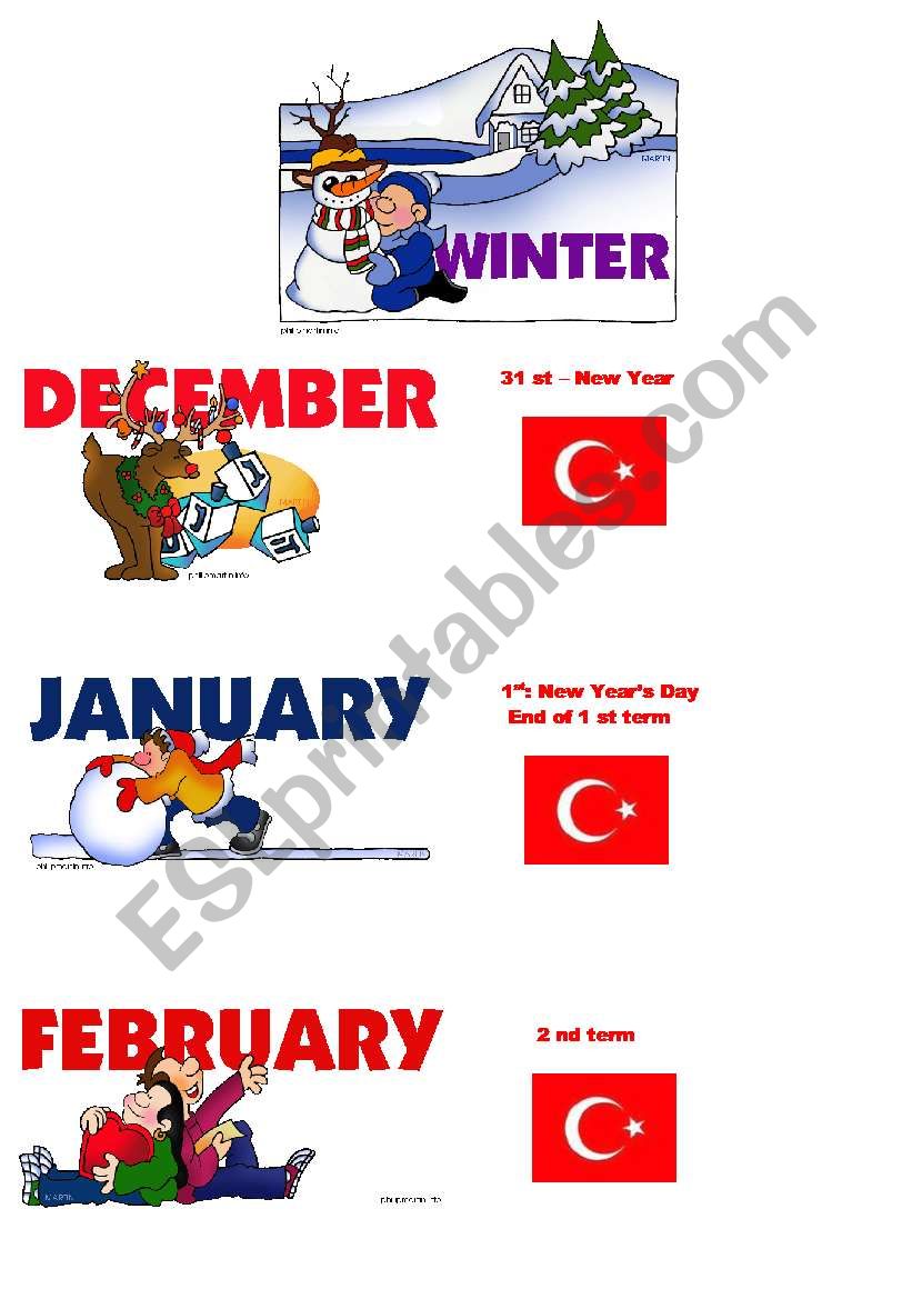 seasons and holidays for TURKEY 1