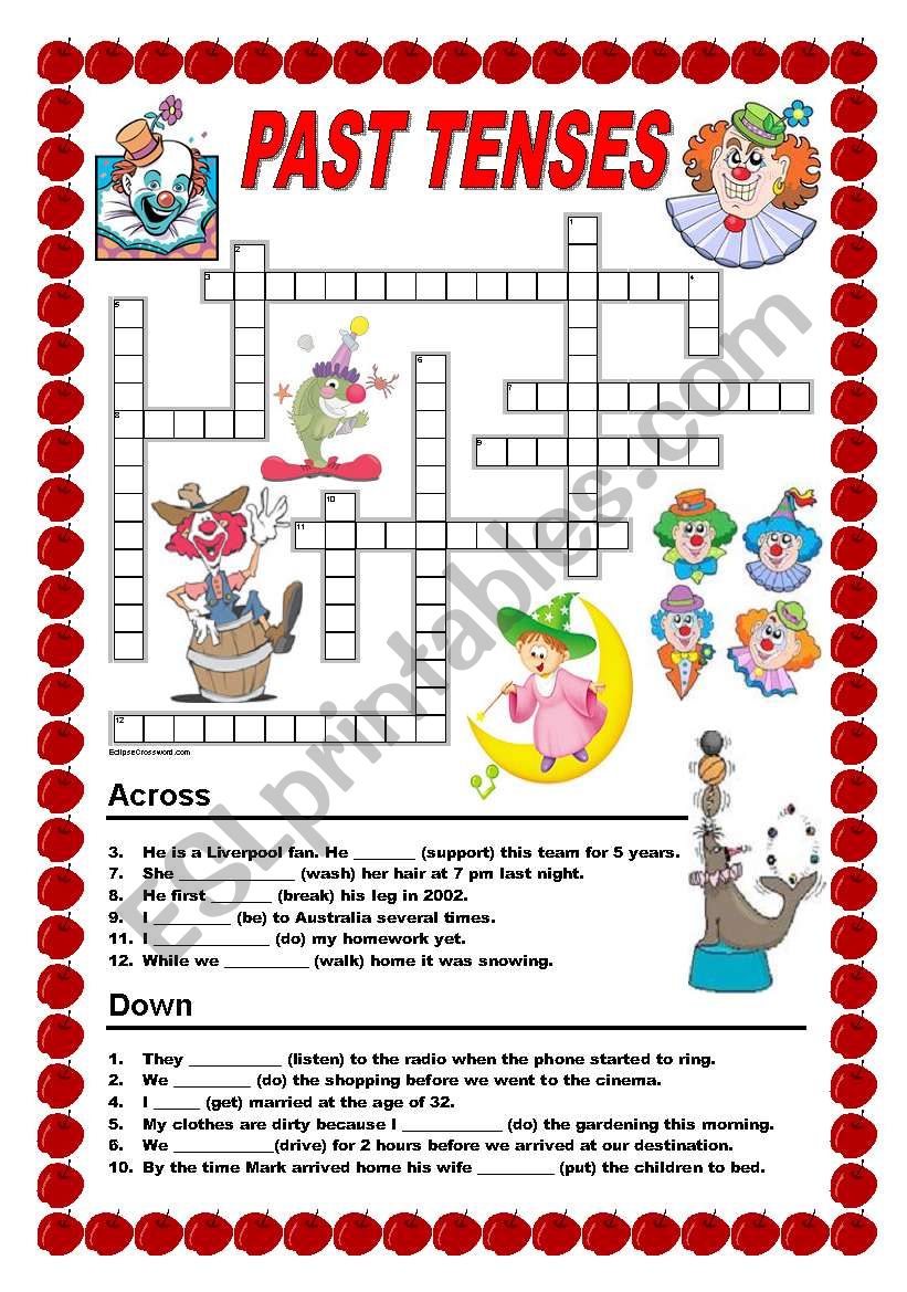 past-tenses-crossword-esl-worksheet-by-ildibildi