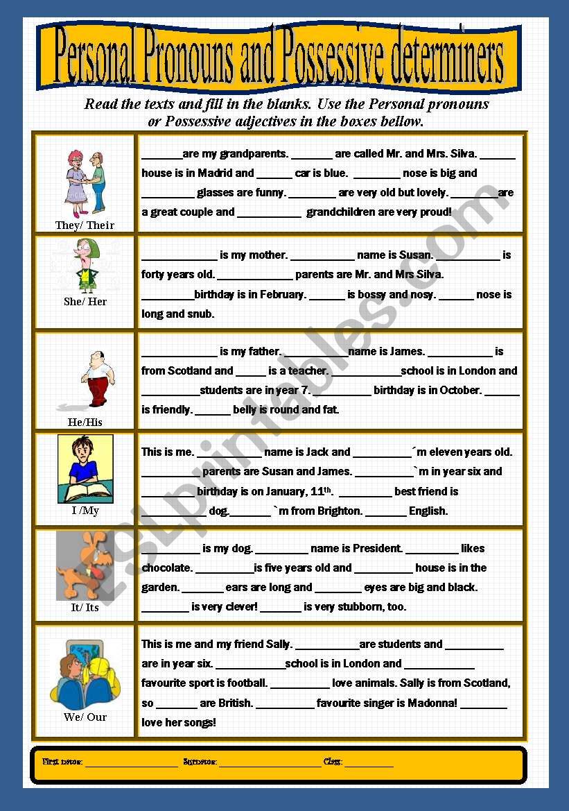 personal-pronouns-and-possessive-determiners-esl-worksheet-by-acs72ribeiro