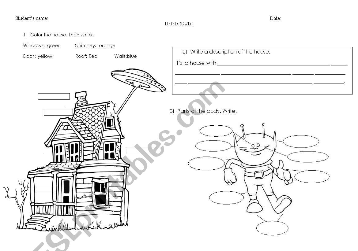 Lifted (dvd activity) worksheet