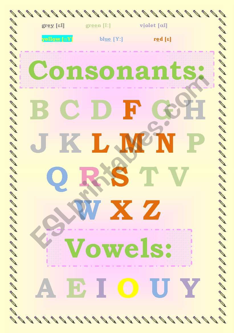how to say the alphabet worksheet