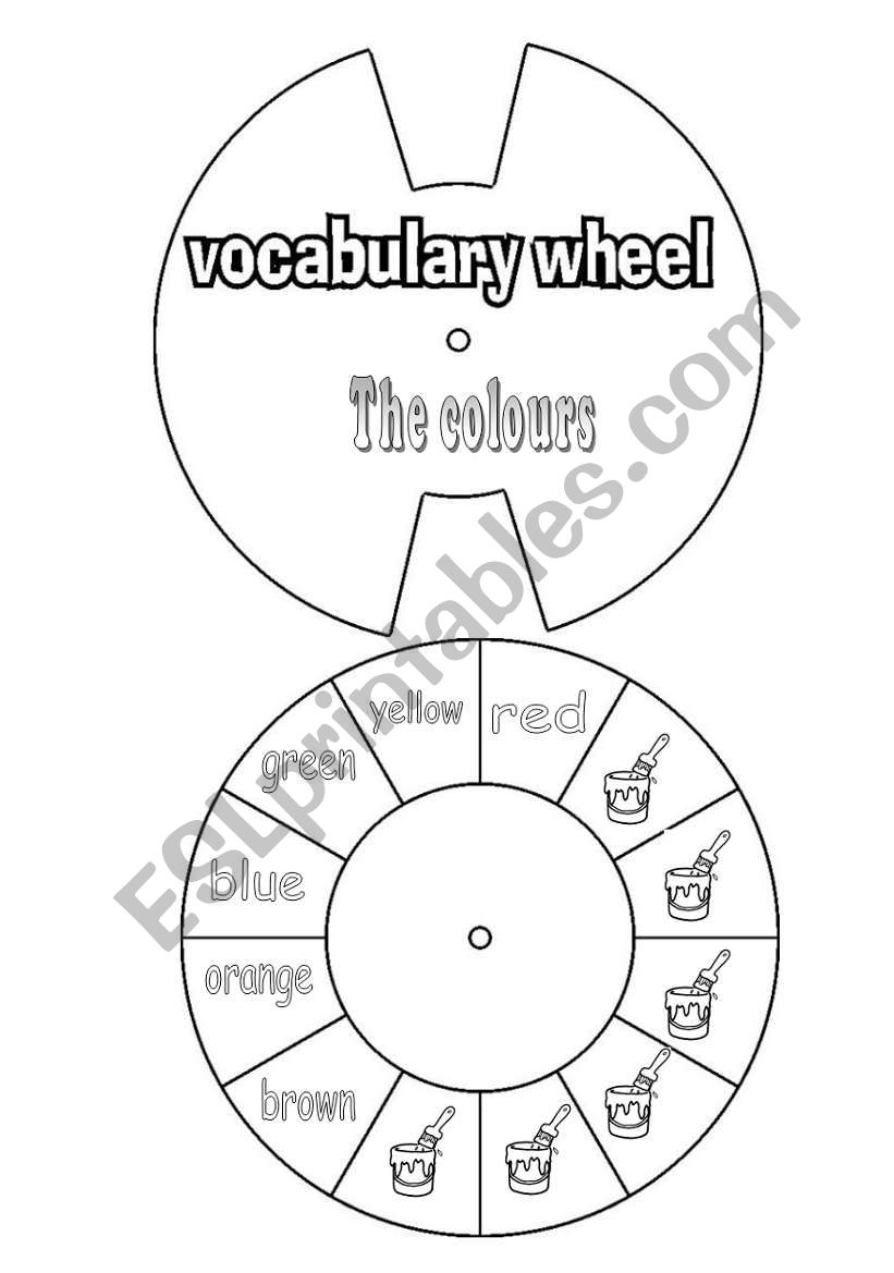 vocabulary wheel worksheet