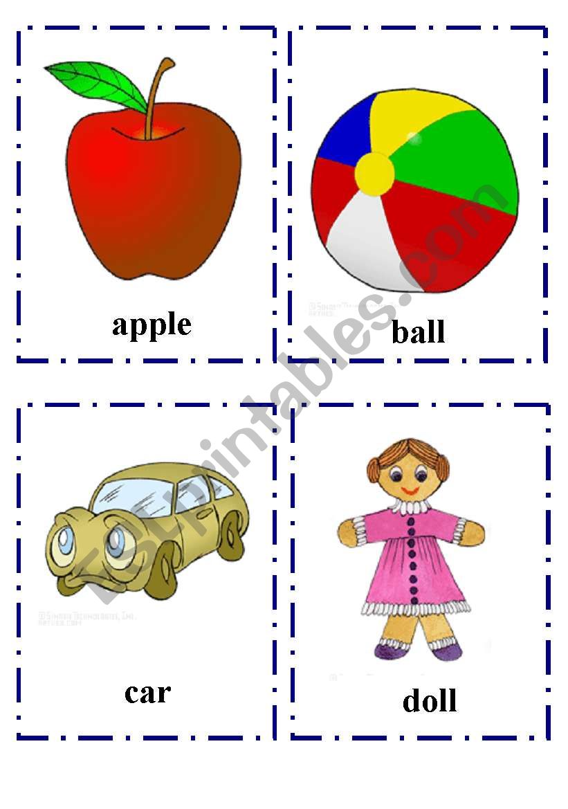 My Alphabet Flash-cards part 1