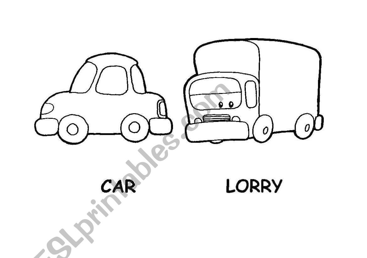means of transport-flashcards 1