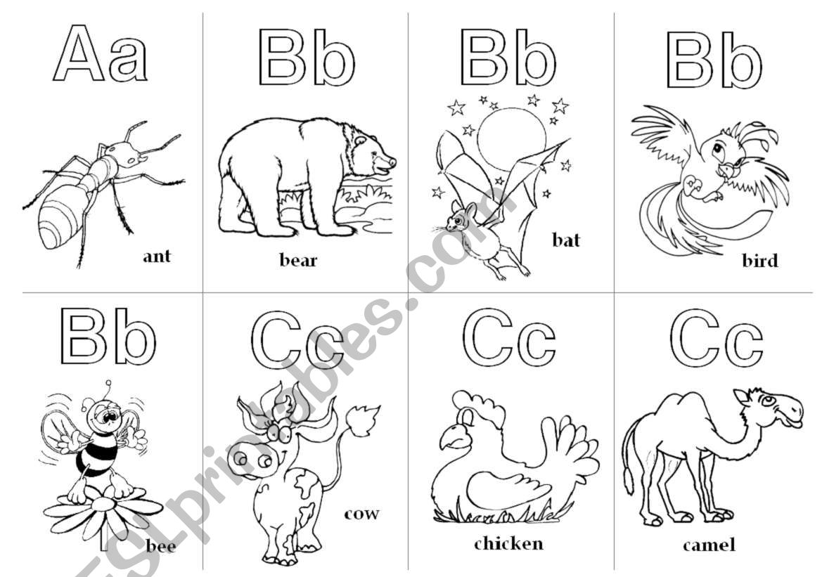 Animal Alphabet Cards_Extension 1