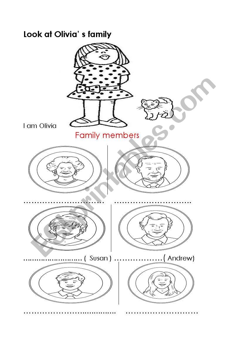 family worksheet