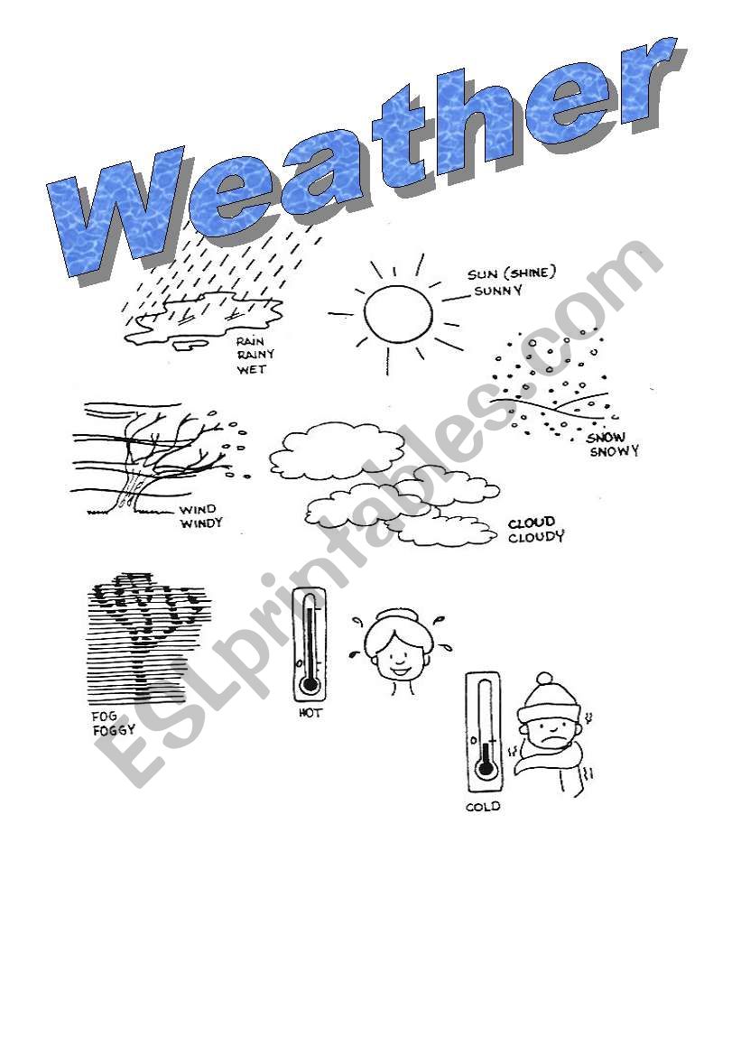 weather worksheet