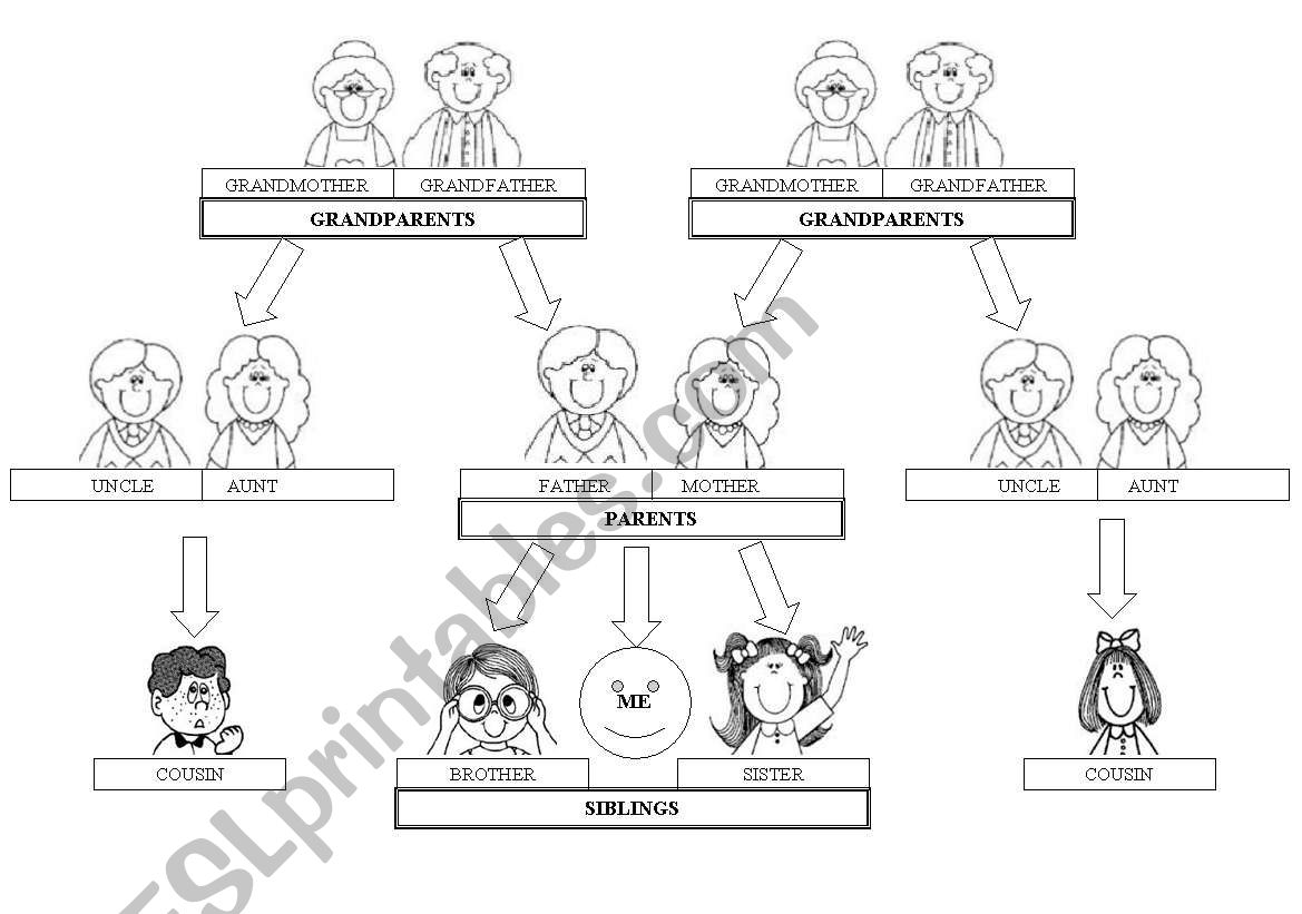 family tree worksheet