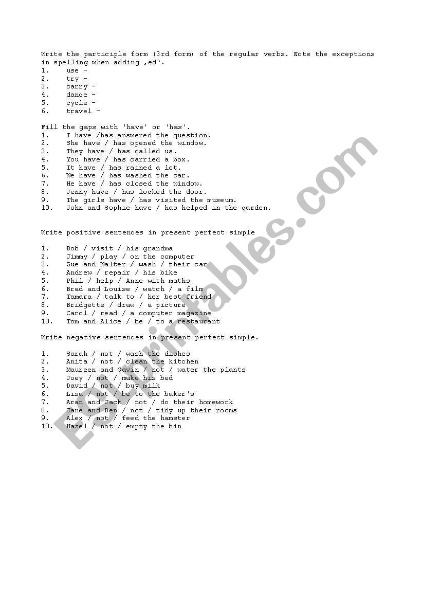 ppp worksheet