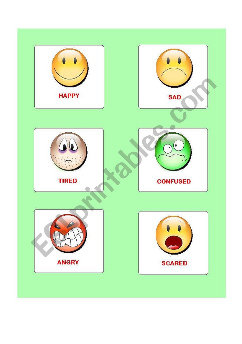 feelings worksheet