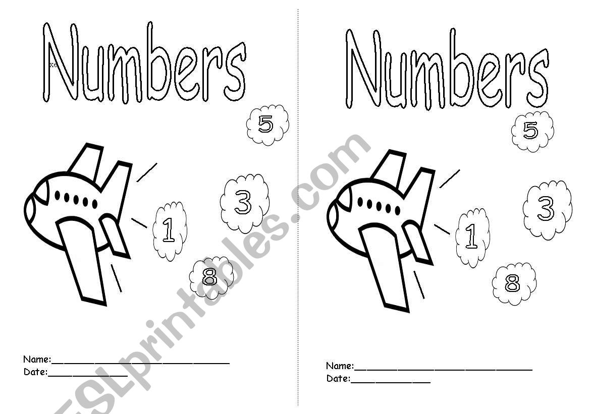 The numbers worksheet