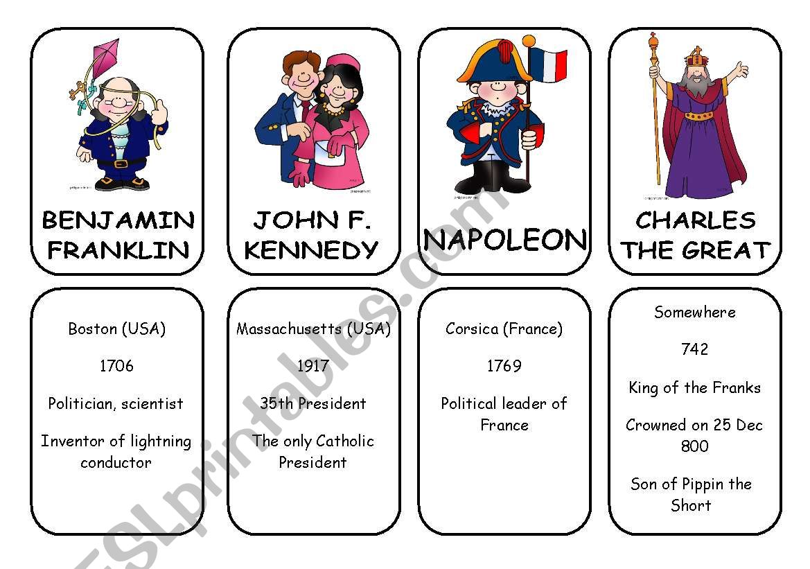 WAS - WERE CARDS 2/6 worksheet