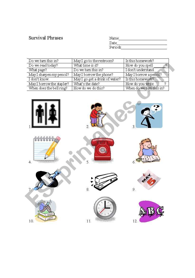 classroom-survival-phrases-esl-worksheet-by-mrs-blackburn