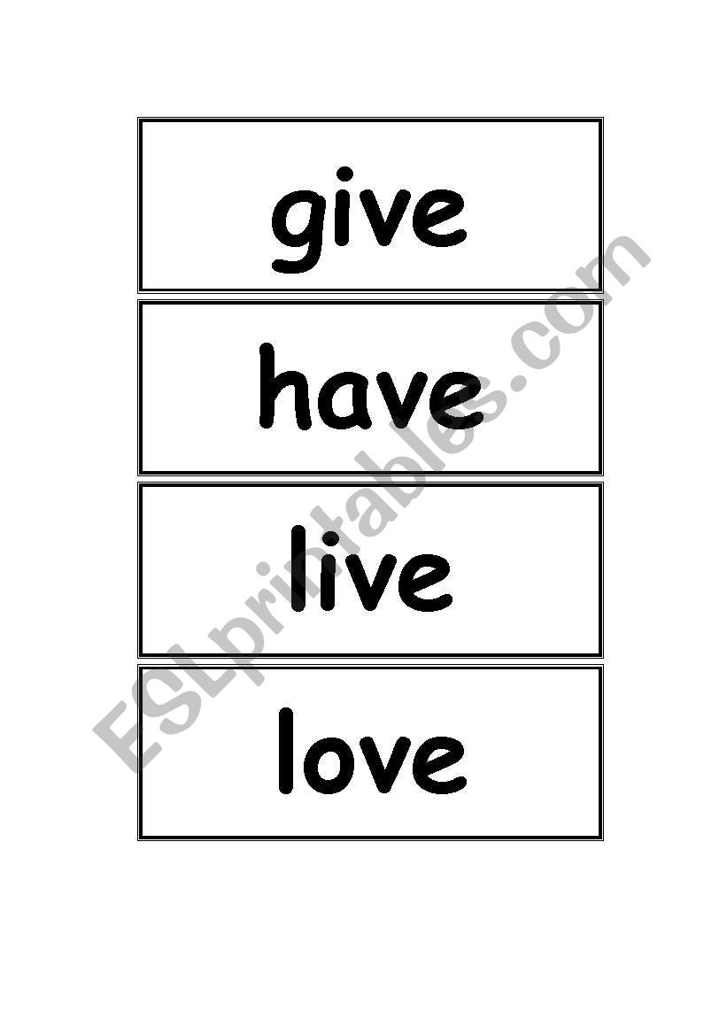 silent e vocabulary worksheet