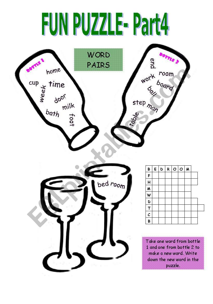 Combine the words worksheet