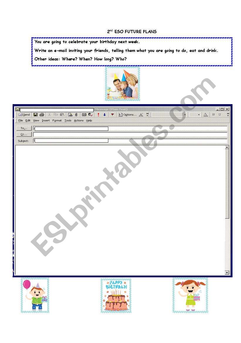 birthday worksheet