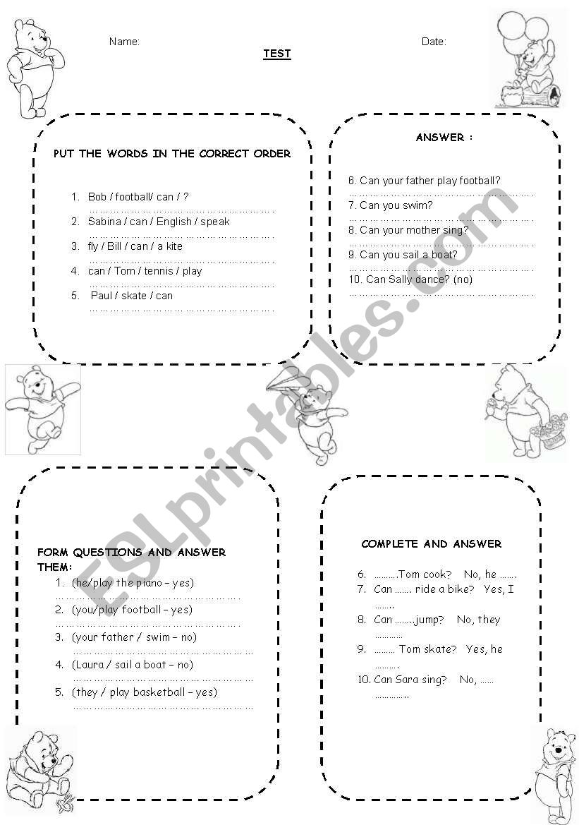 Can worksheet