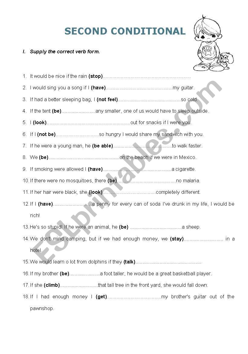 Second Conditional worksheet