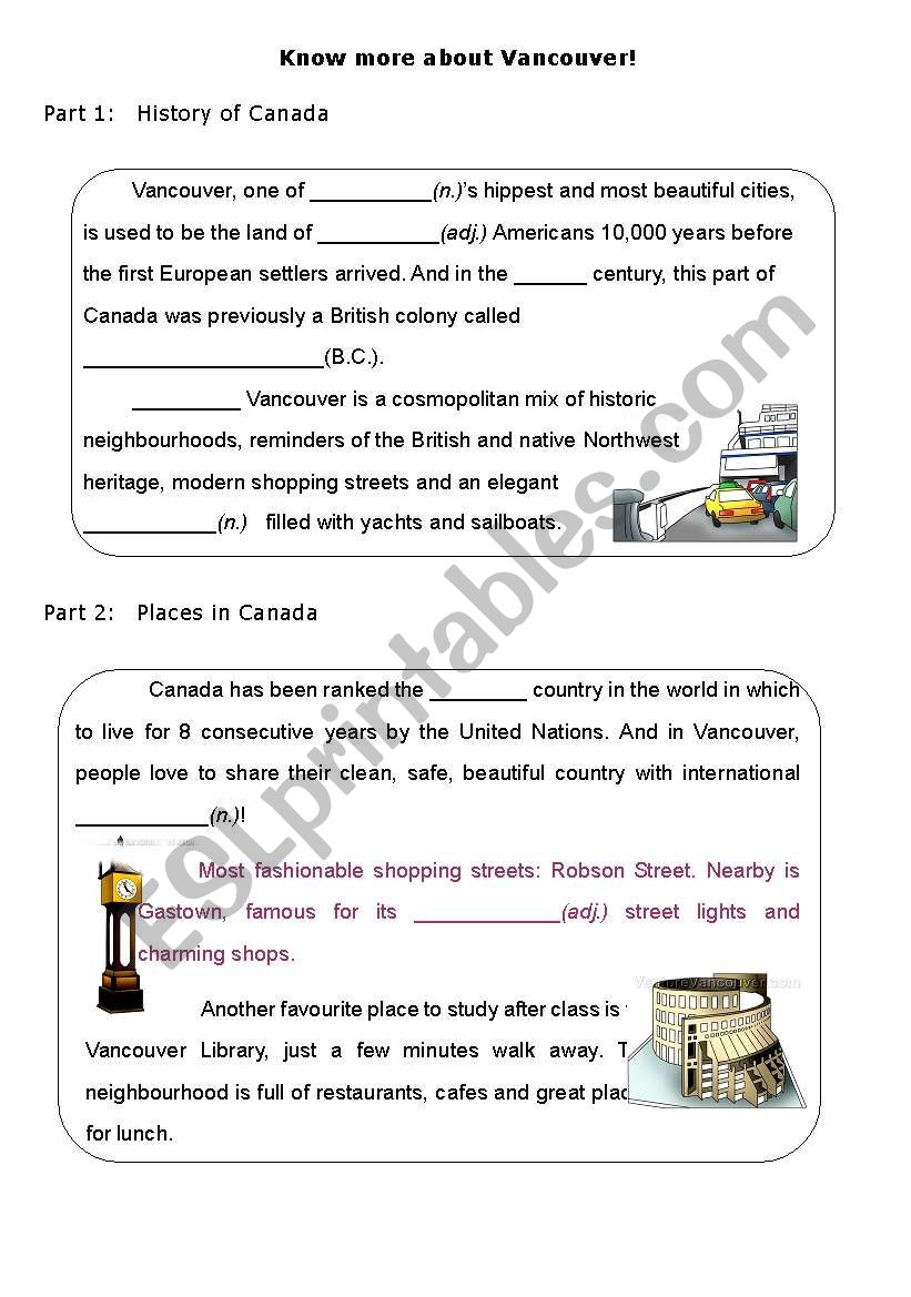Know more about Vancouver_1 worksheet