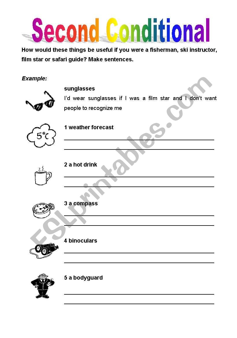 Second Conditional worksheet