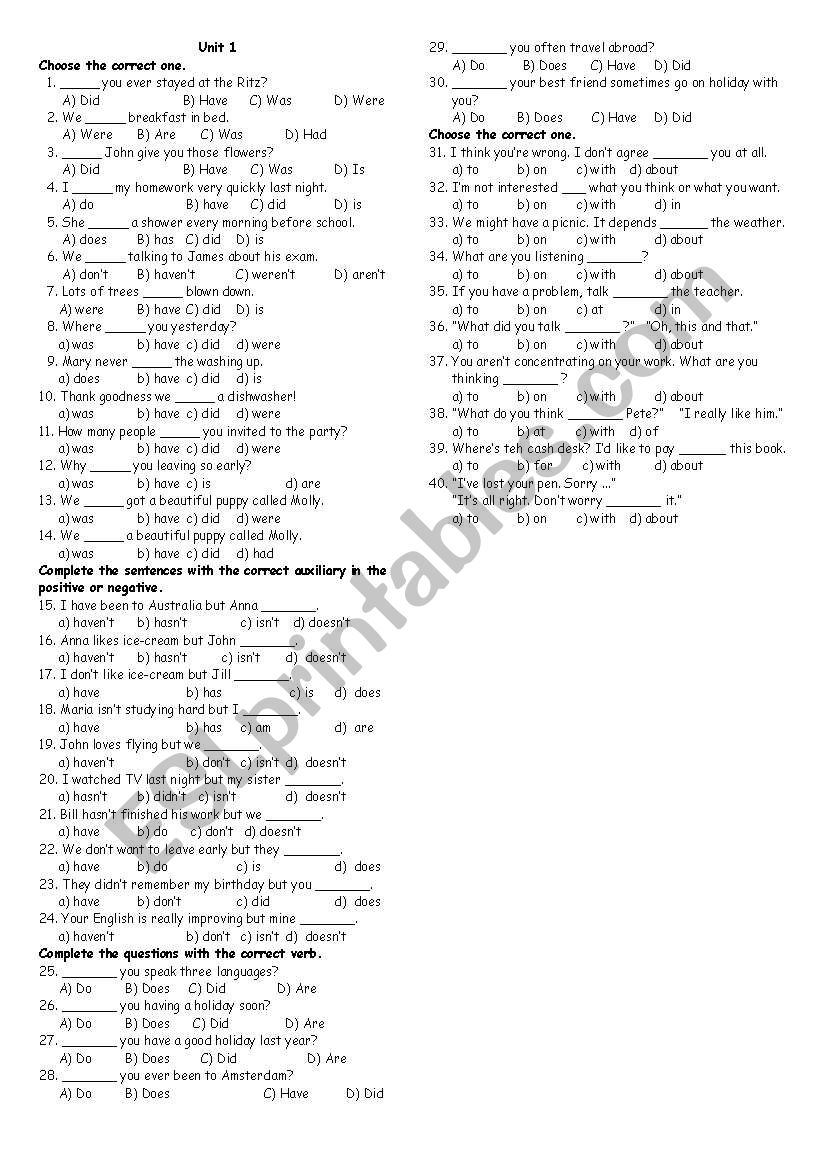 countries worksheet