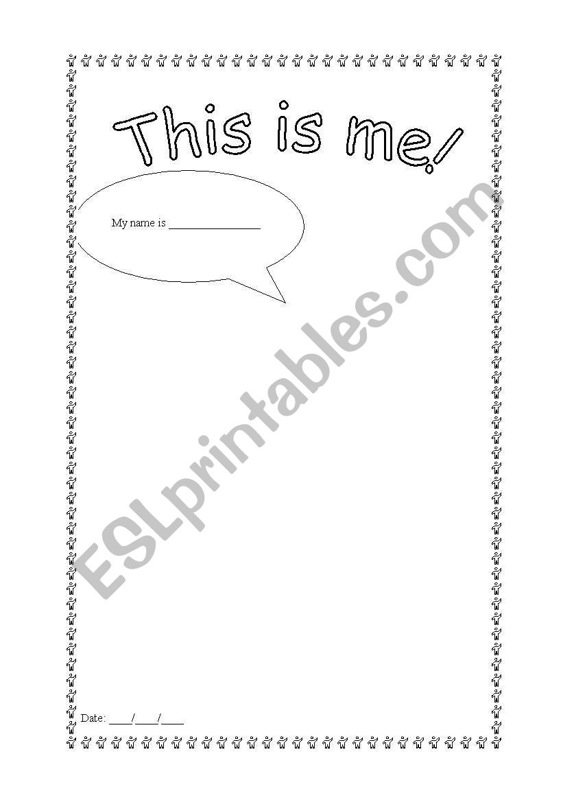 Greetings worksheet