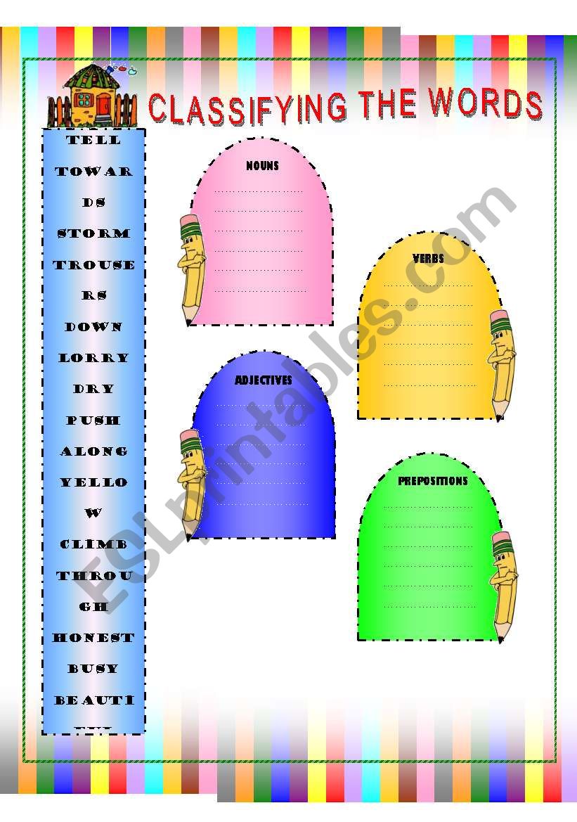 grammar worksheet