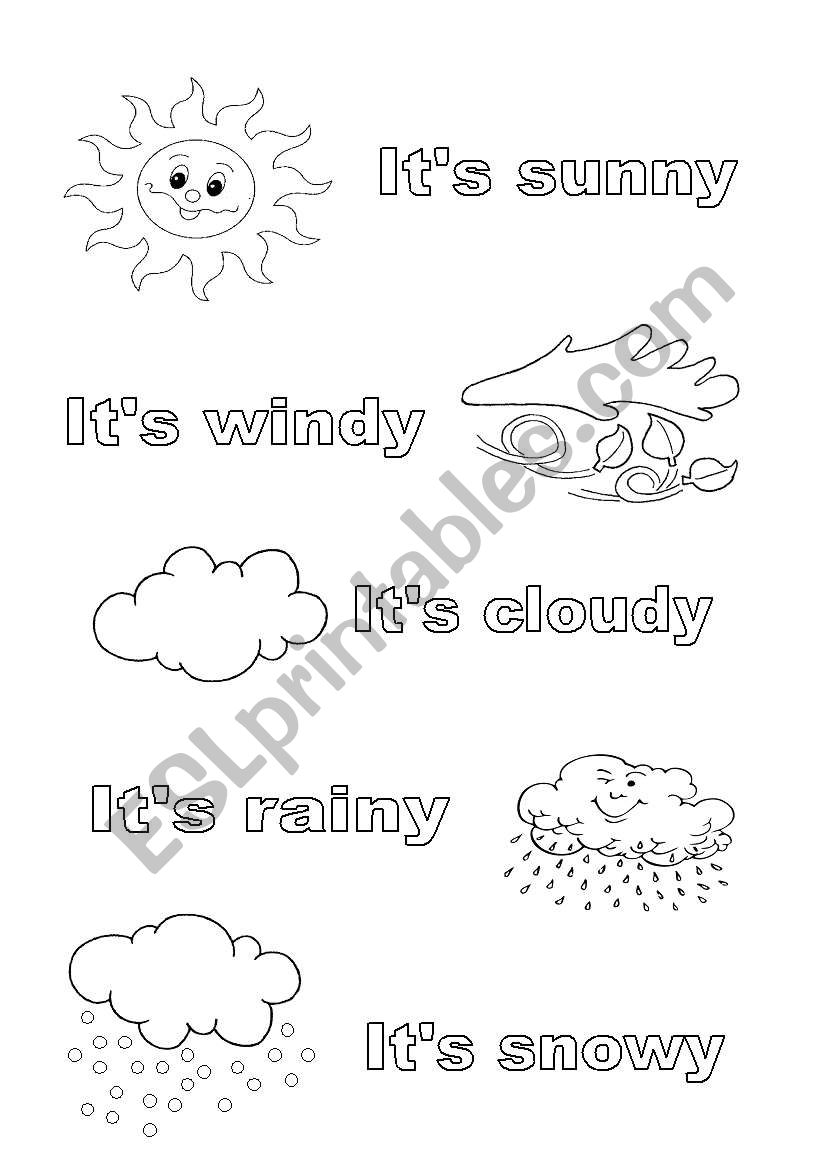 Weather worksheet