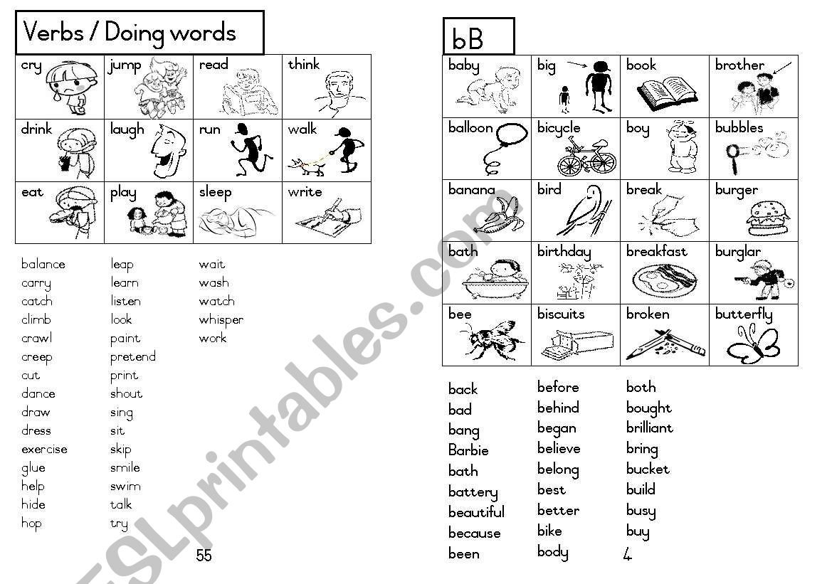 A5 Picture Dictionary 5 worksheet
