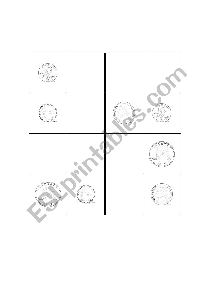 Coin Soduko worksheet