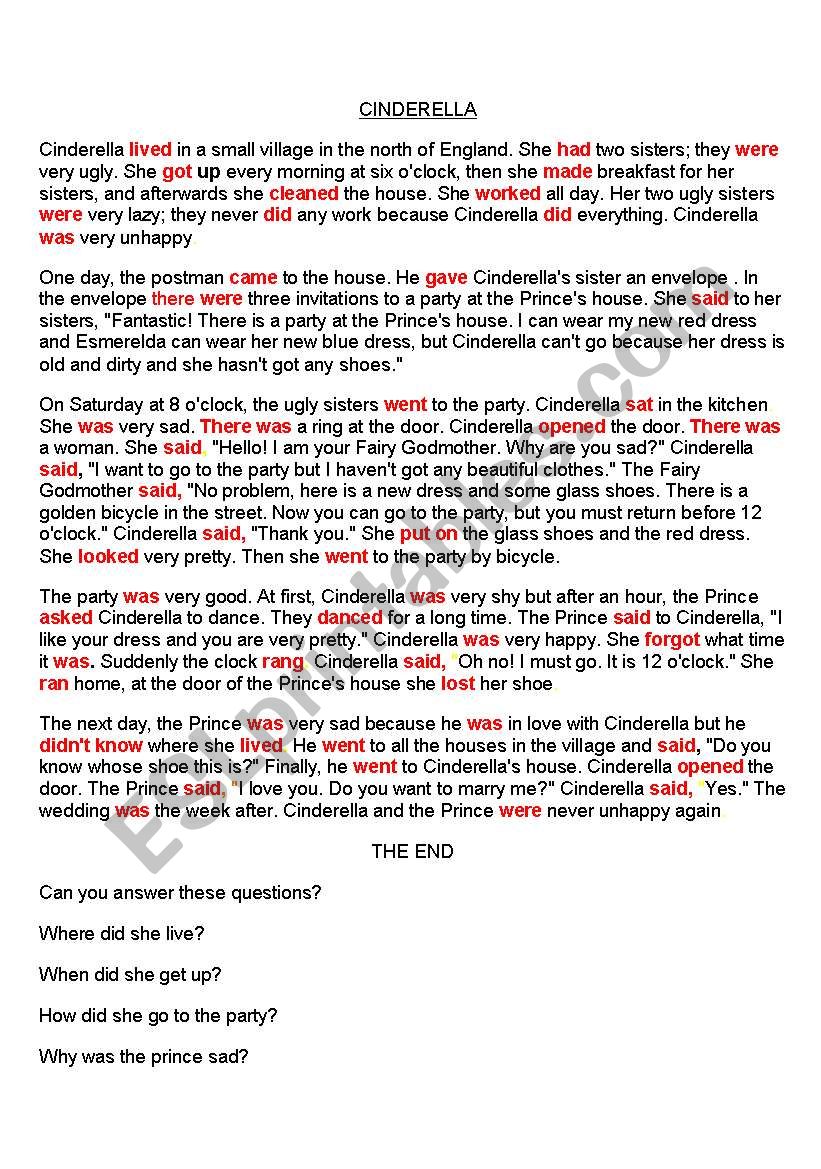 a-story-with-past-tenses-esl-worksheet-by-teresa-cruz