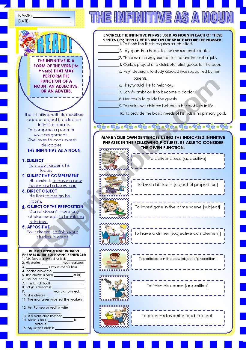 the-infinitive-phrase-as-a-noun-esl-worksheet-by-mavic15