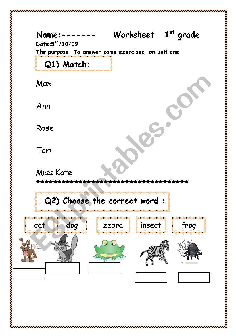 a useful w. for beginners worksheet