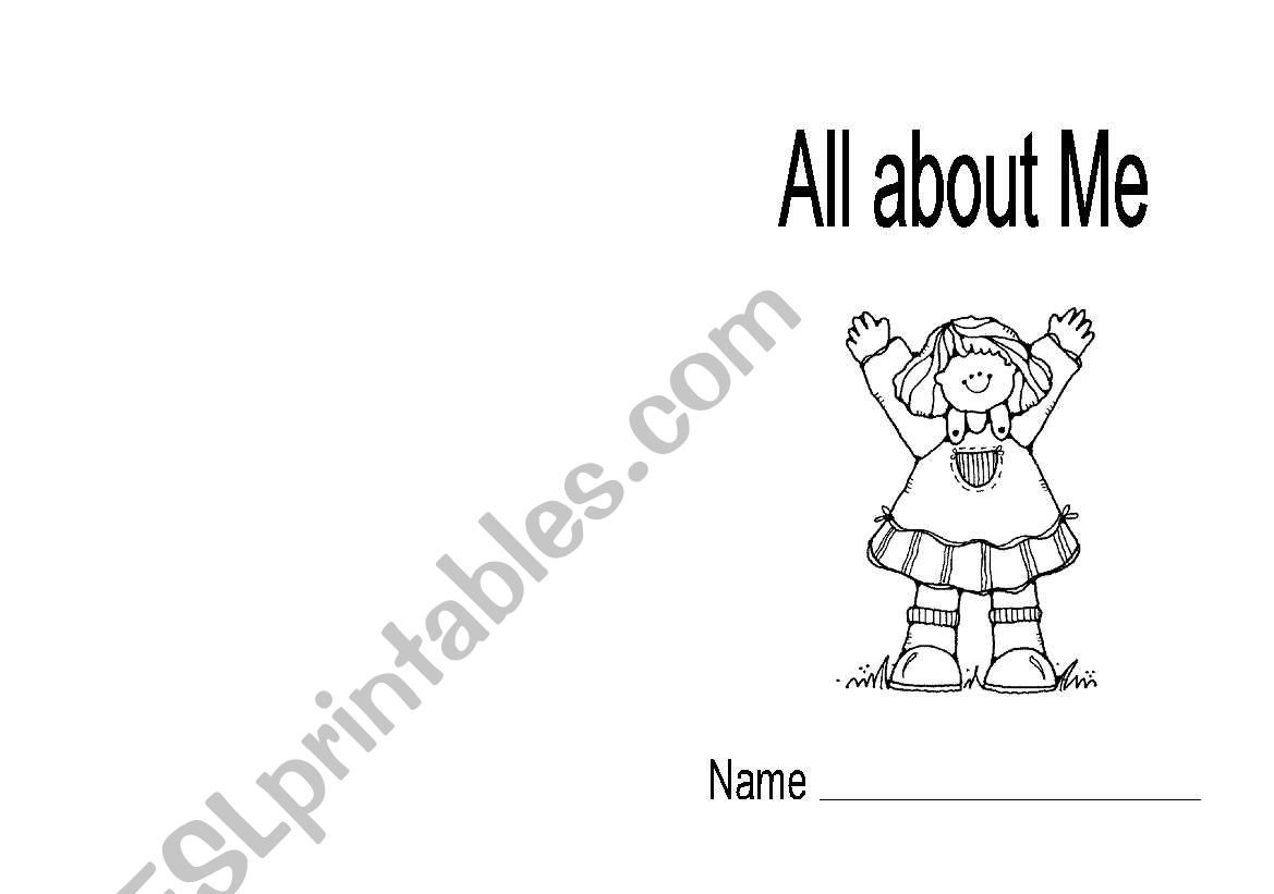 All about me worksheet