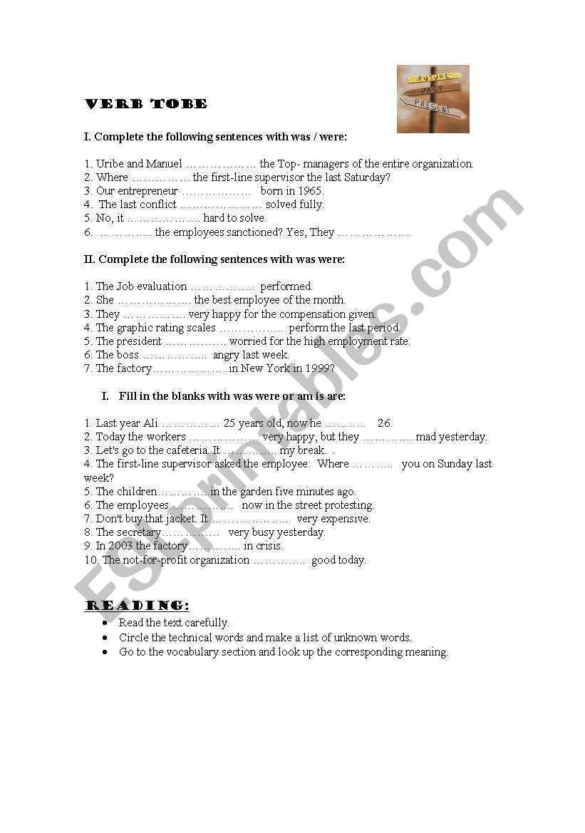 BE PAST FOCUS ON MANAGEMENT worksheet