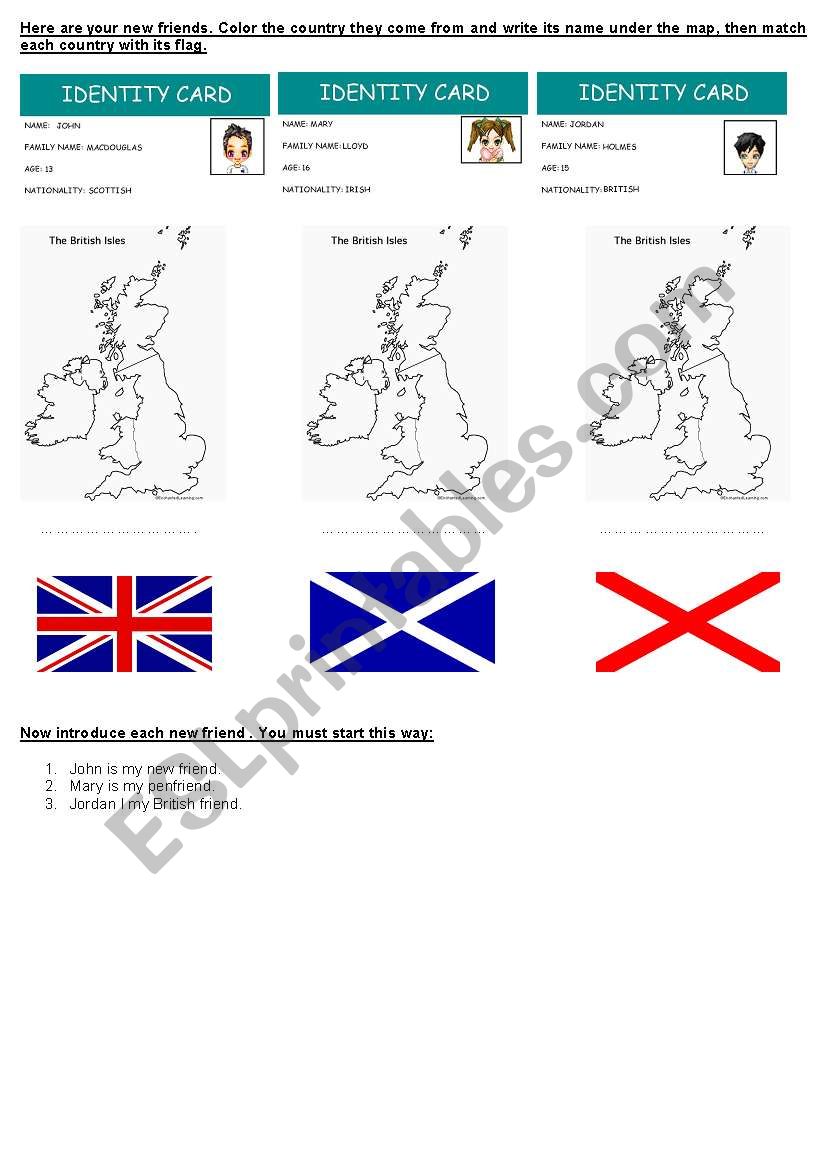 Great Britain and its countries