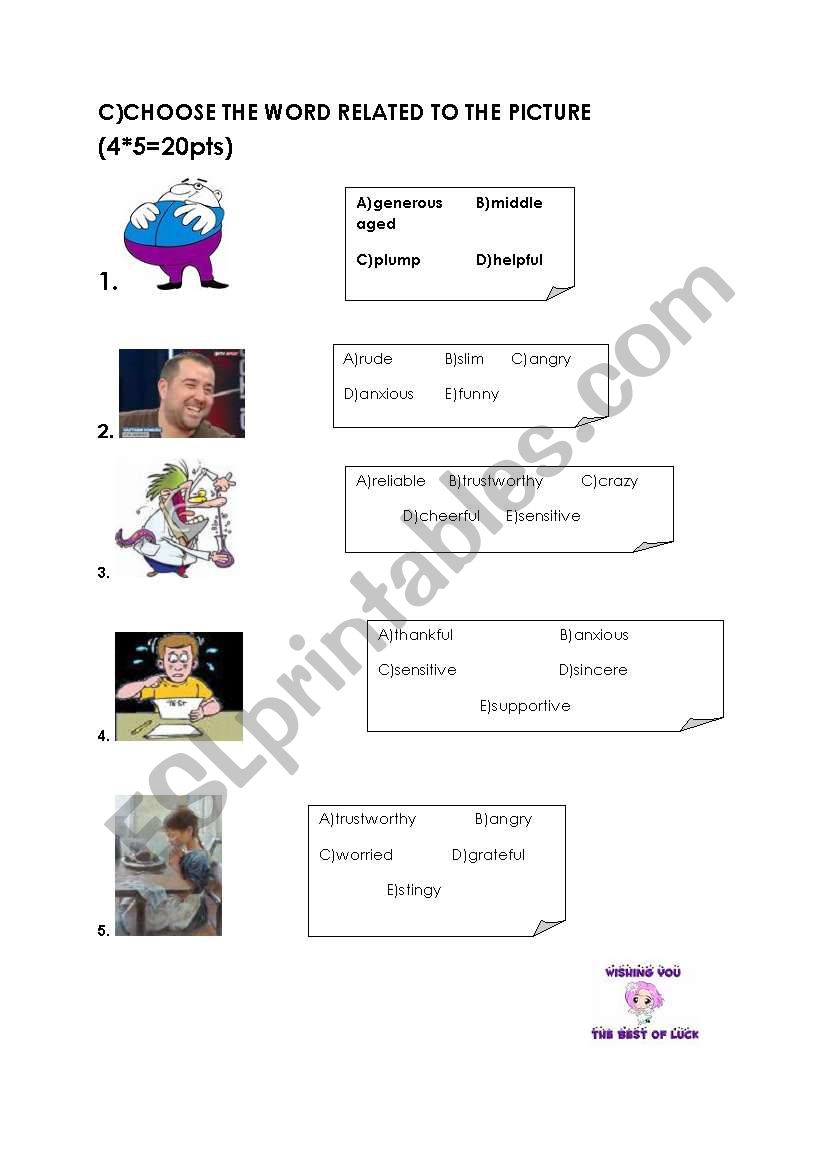spot on 8 vocabulary quiz 2 worksheet