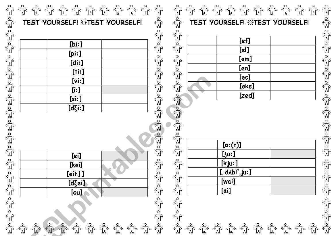 Worksheet  ABC 1 worksheet