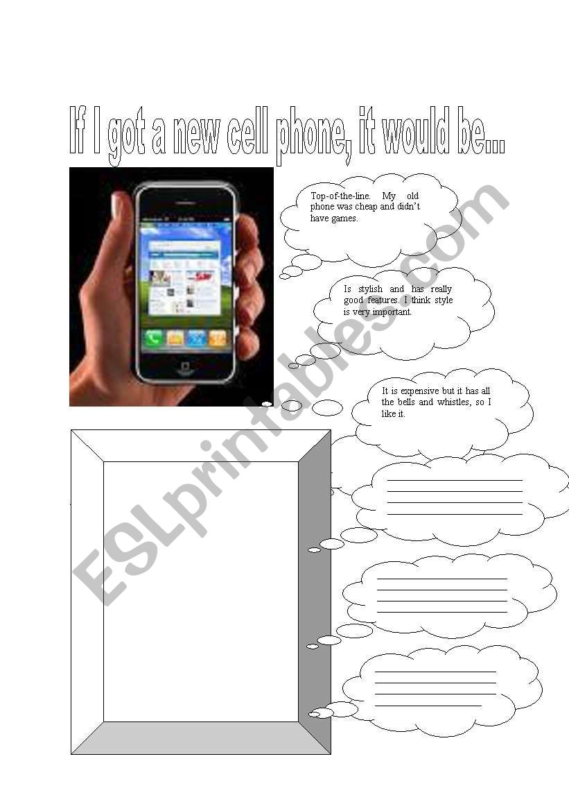 Describing a Product worksheet