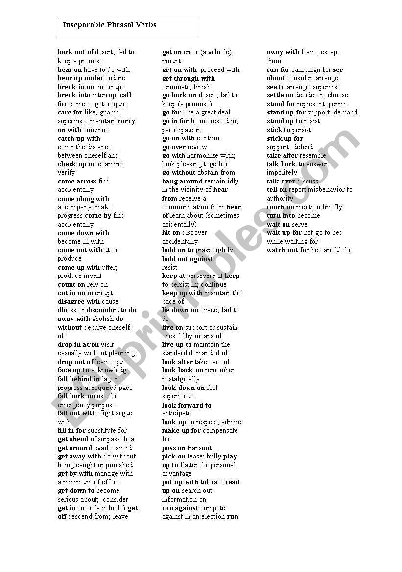 inseparable-phrasal-verbs-esl-worksheet-by-timonzone