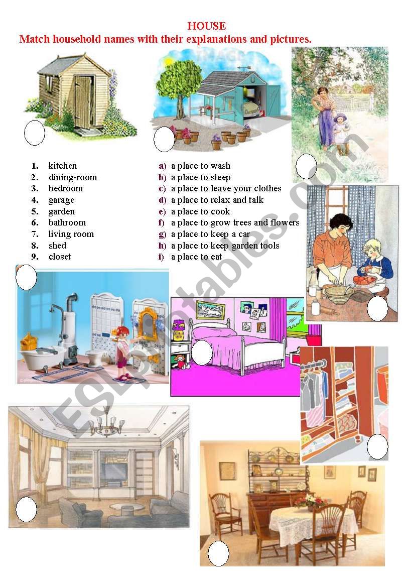 House worksheet