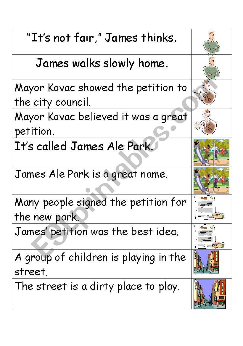 Fact and Opinion Classifying Activity Cards