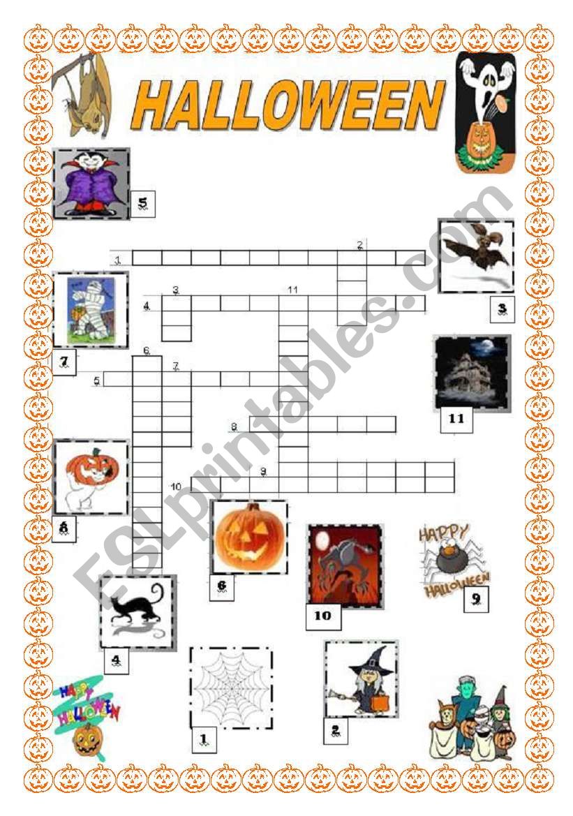 Halloween- vocabulary Activity